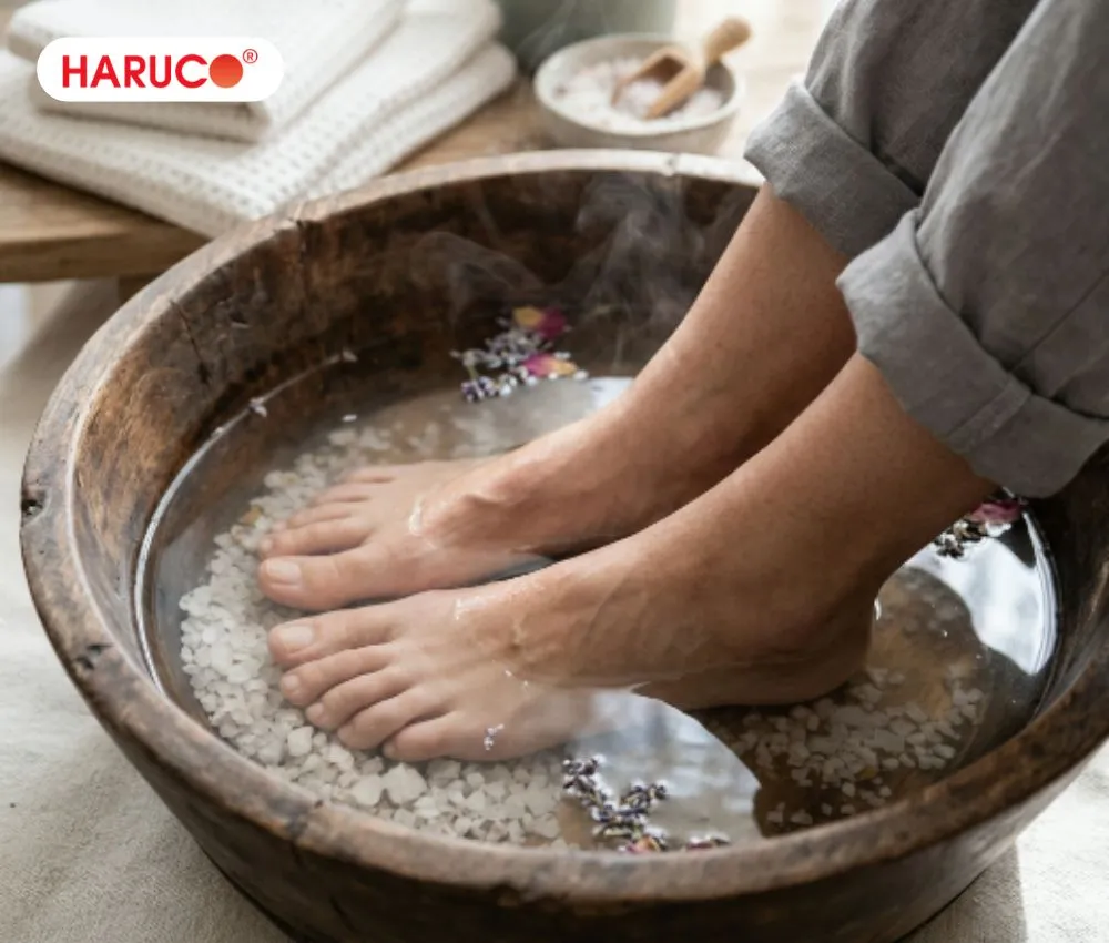 Phần lớn rủi ro ngâm chân nước muối xuất phát từ cách sử dụng không phù hợp