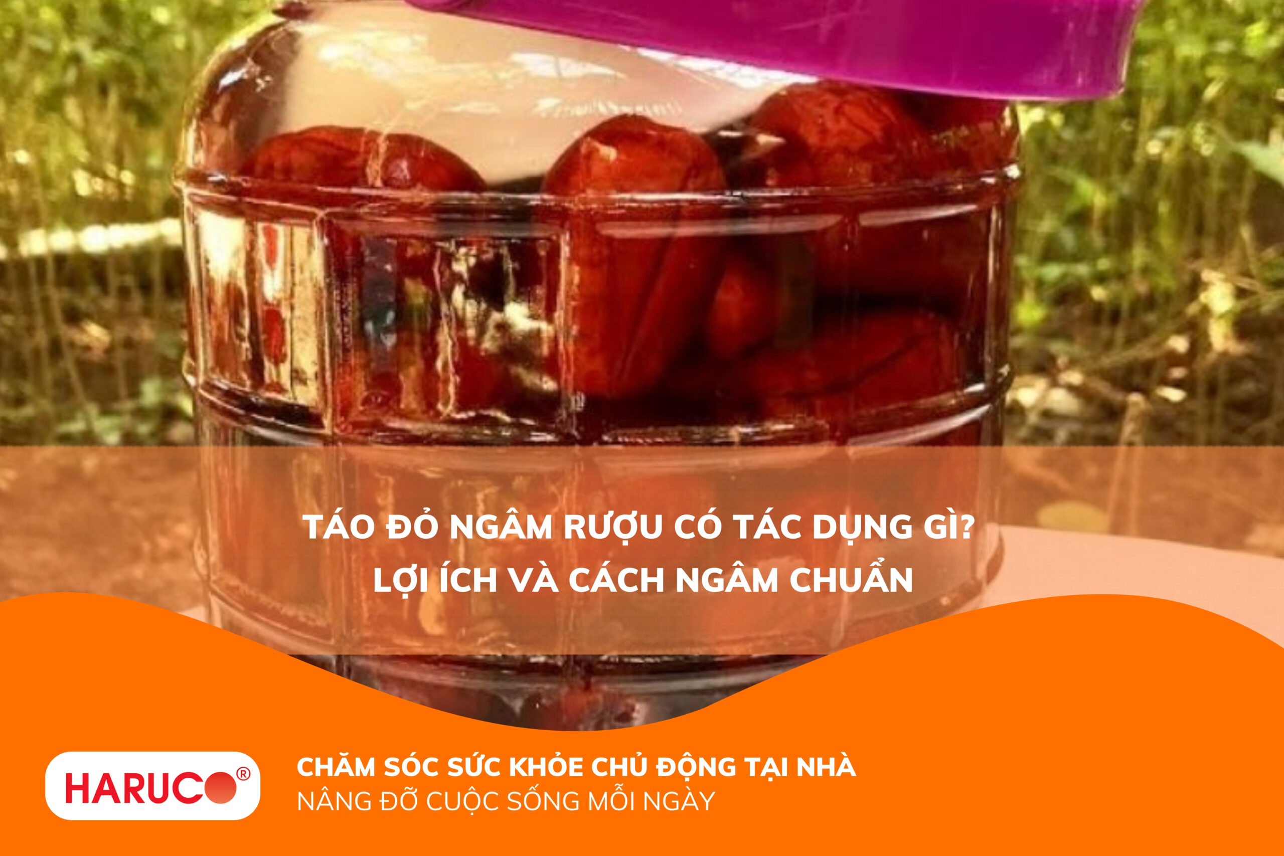 Táo đỏ ngâm rượu có tác dụng gì? Hướng dẫn cách ngâm từ A đến Z