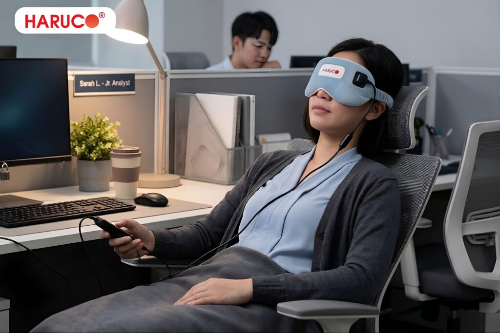 Quà tặng doanh nghiệp cuối năm thư giãn vùng mắt, giảm mệt mỏ