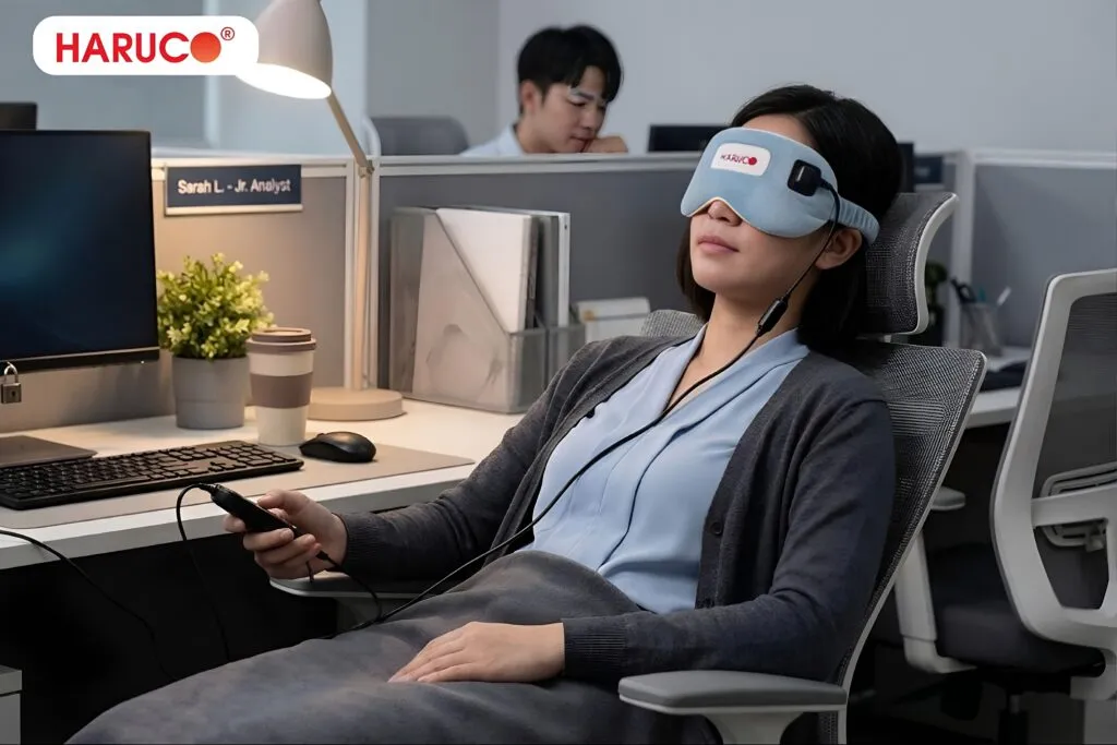 Quà tặng doanh nghiệp cuối năm thư giãn vùng mắt, giảm mệt mỏ