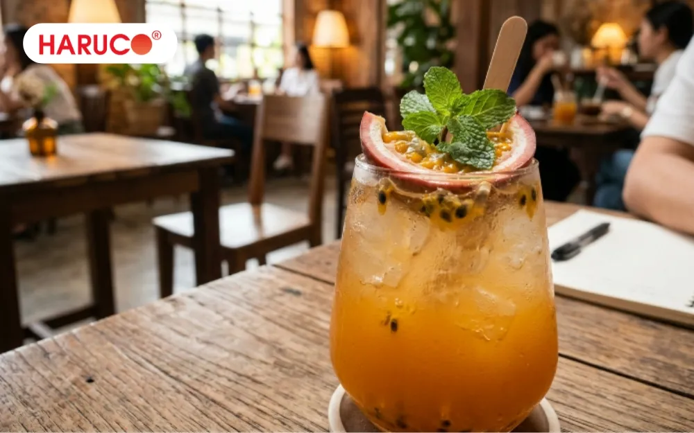 Uống chanh dây mật ong giúp thanh nhiệt, giải khát và bù nước