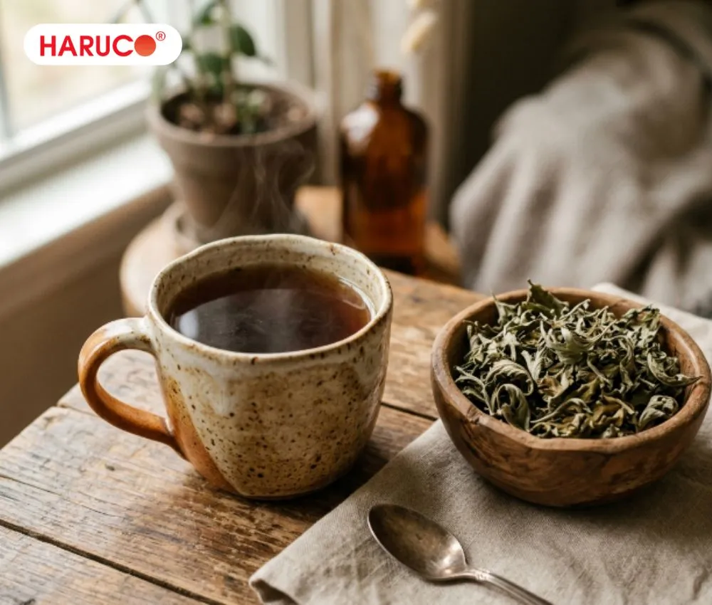 Lợi ích khi tìm hiểu uống lá ngải cứu khô có tác dụng gì là khả năng hỗ trợ chức năng gan