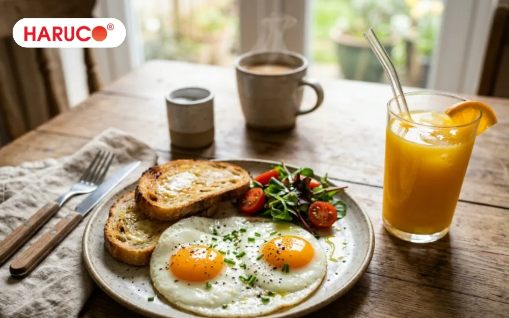 Uống nước cam với trứng sống có nguy cơ nhiễm khuẩn Salmonella nguy hiểm