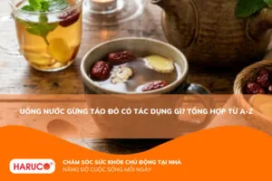 Uống nước gừng táo đỏ có tác dụng gì? 7 lợi ích vàng cho sức khỏe bạn nên biết