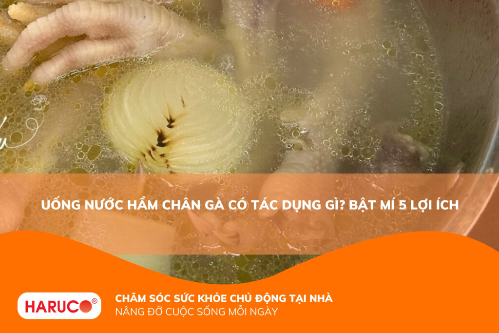 Uống nước hầm chân gà có tác dụng gì? Lợi ích bất ngờ và cách nấu chuẩn dinh dưỡng