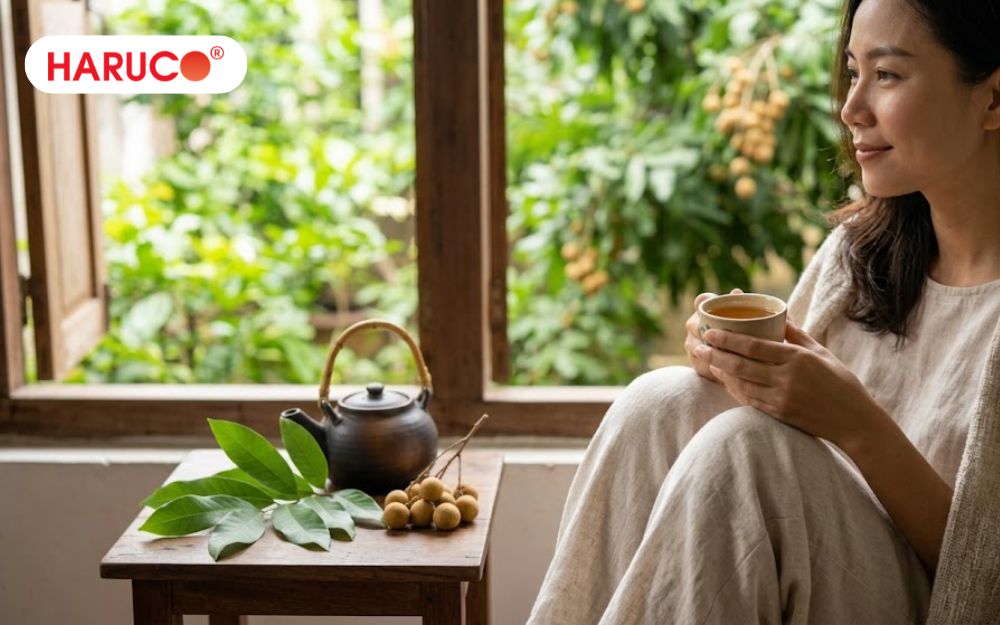 Nước lá nhãn chỉ là một loại thức uống hỗ trợ, tăng cường sức khỏe, không thay thế thuốc chữa bệnh