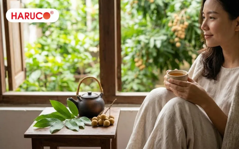 Nước lá nhãn chỉ là một loại thức uống hỗ trợ, tăng cường sức khỏe, không thay thế thuốc chữa bệnh