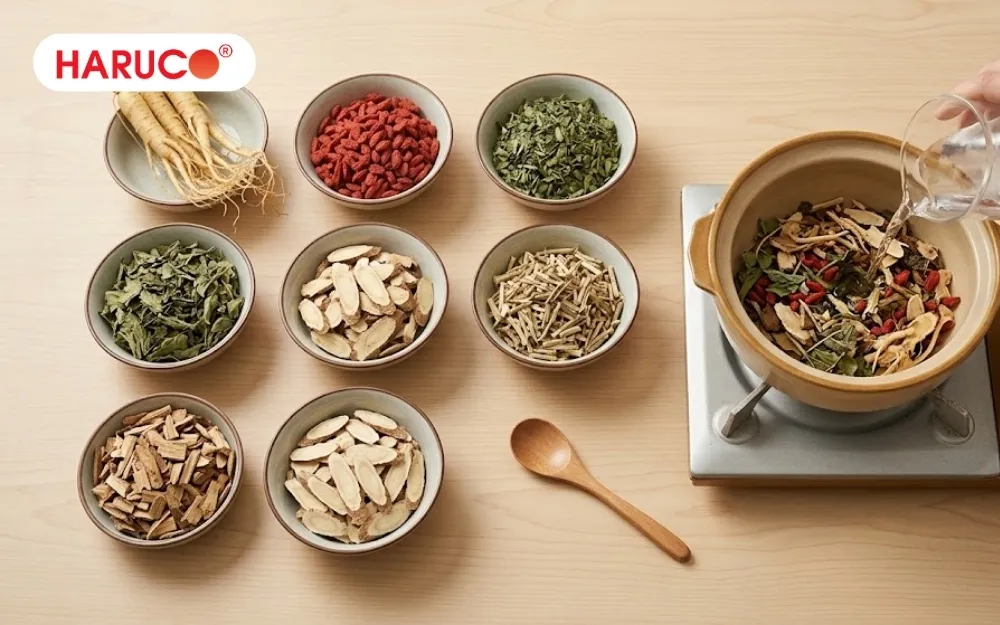 Bài thuốc chữa kinh nguyệt không đều
