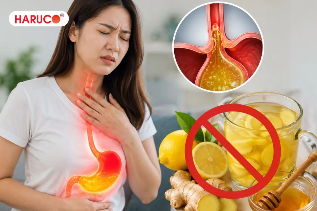 Các đối tượng cần thận trọng khi dùng chanh gừng mật ong