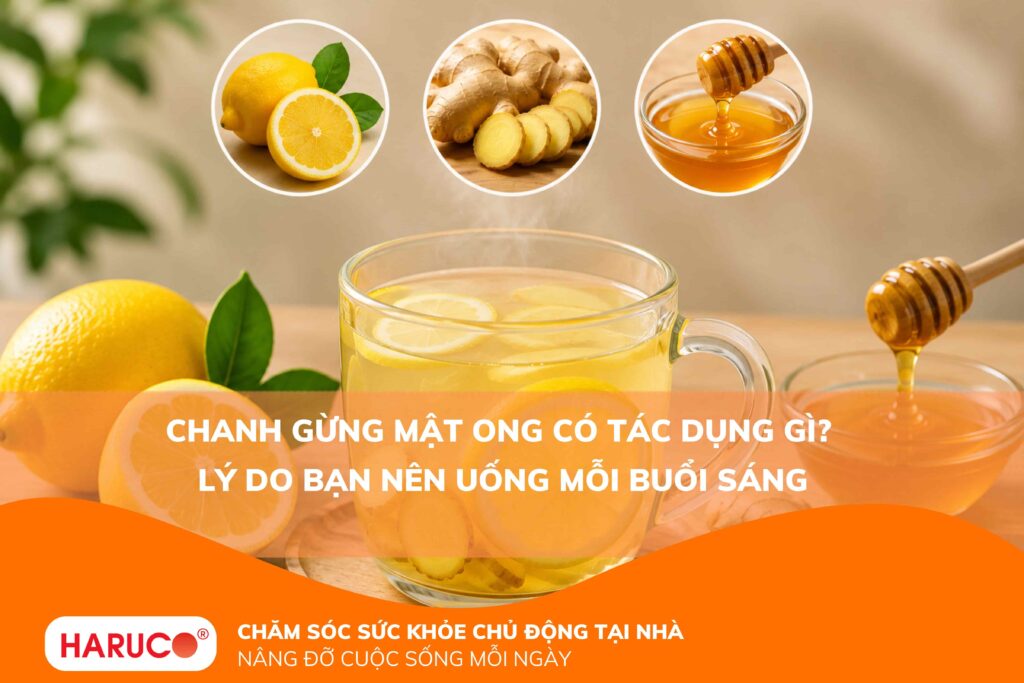 Chanh gừng mật ong có tác dụng gì? Lý do bạn nên uống mỗi buổi sáng