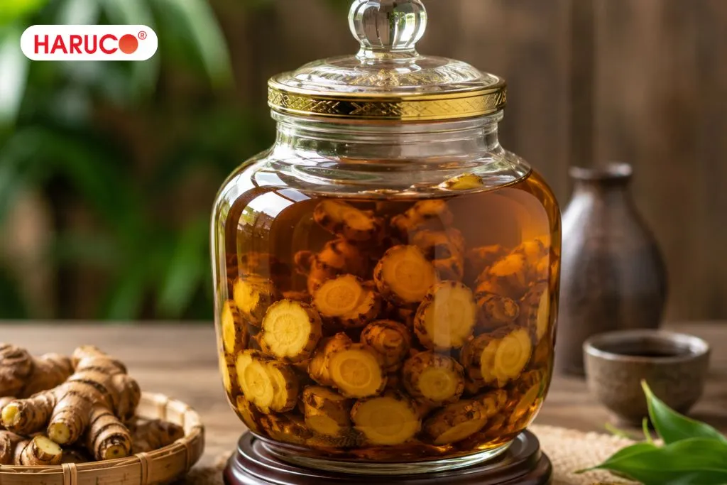 Cách ngâm rượu địa liền chuẩn tại nhà
