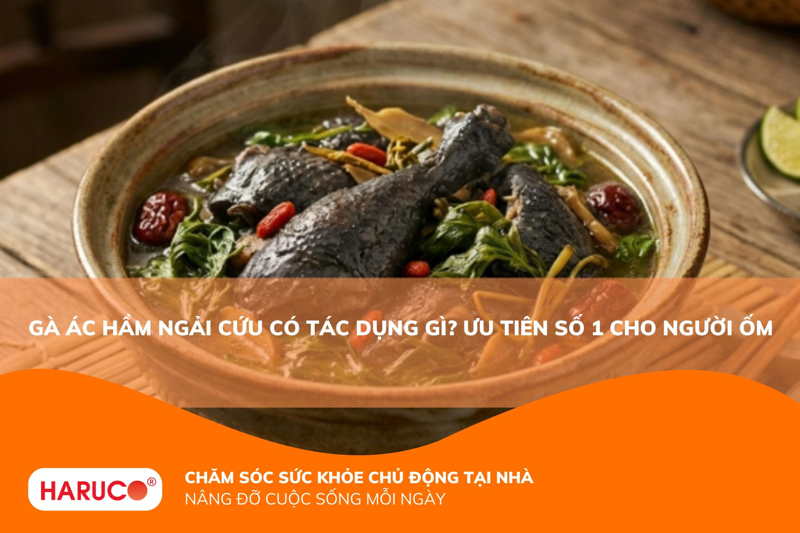 Gà ác hầm ngải cứu có tác dụng gì? Những lợi ích tuyệt vời bạn không nên bỏ lỡ 