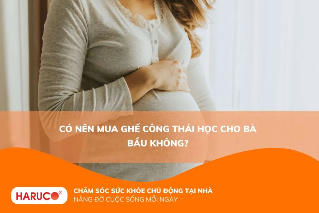 Có nên mua ghế công thái học cho bà bầu không?