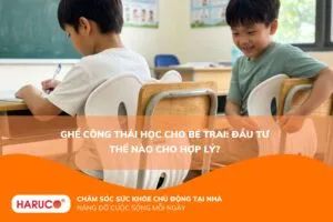 Ghế công thái học cho bé trai: Đầu tư thế nào cho hợp lý?