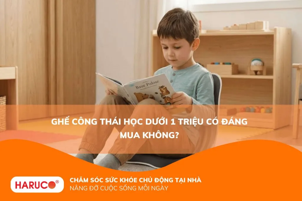 Ghế công thái học dưới 1 triệu có đáng mua không?