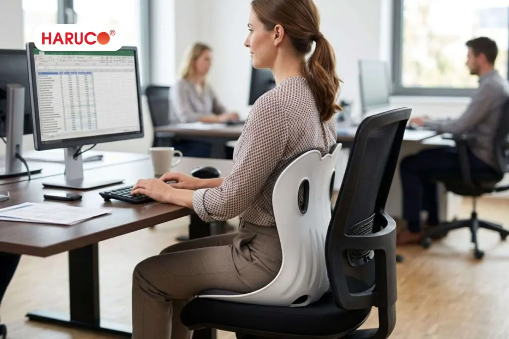 Vì sao ghế công thái học có thể hỗ trợ giảm đau lưng?