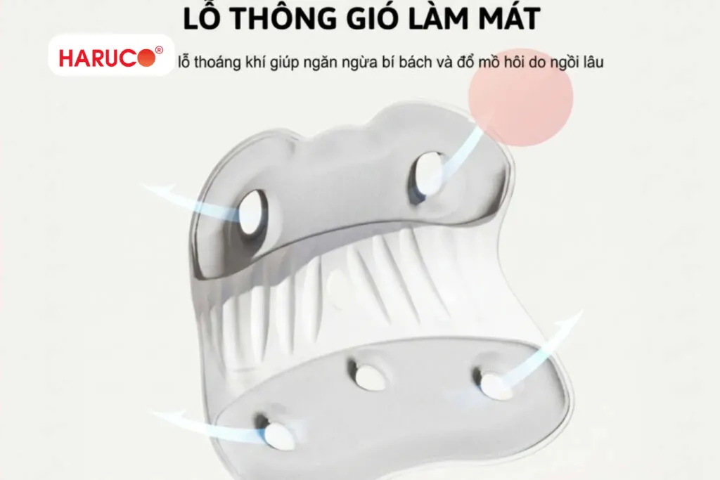 Gợi ý mẫu ghế công thái học Haruco đáng tham khảo