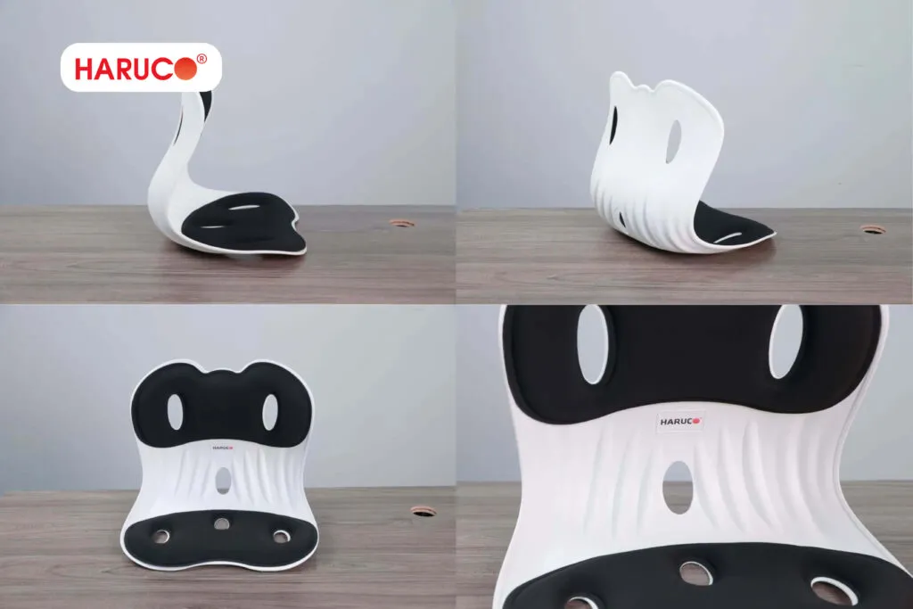 Ghế công thái học mini hỗ trợ lưng, eo và hông