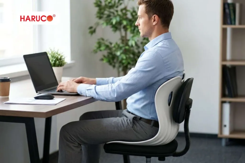 Mua ghế công thái học nhỏ gọn chất lượng tại Haruco