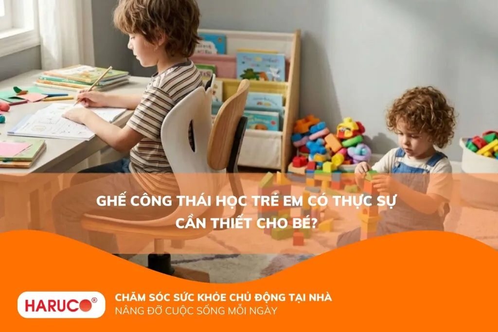 Ghế công thái học trẻ em có thực sự cần thiết cho bé?