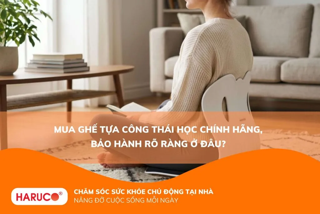 Mua ghế tựa công thái học chính hãng, bảo hành rõ ràng ở đâu?