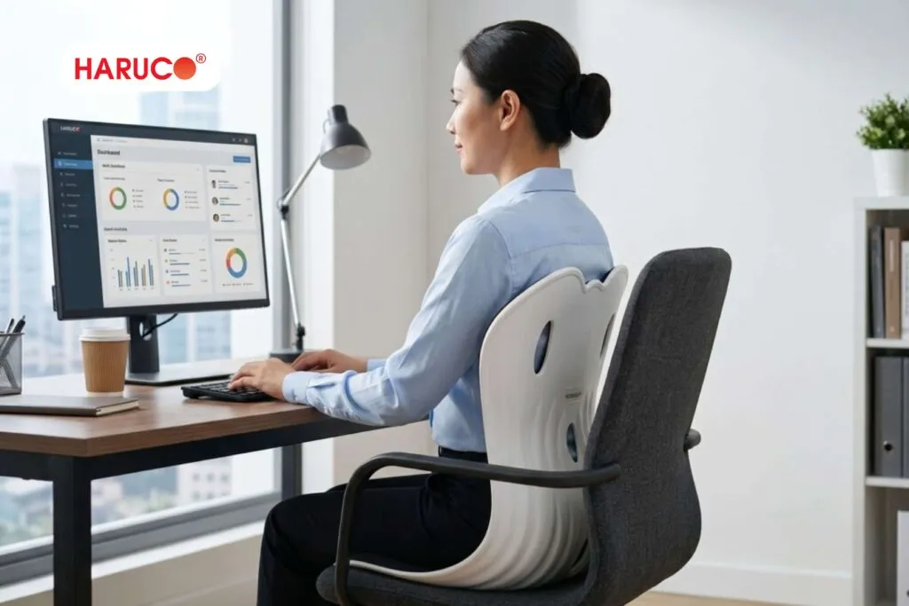 Gợi ý ghế tựa công thái học đáng tham khảo tại Haruco
