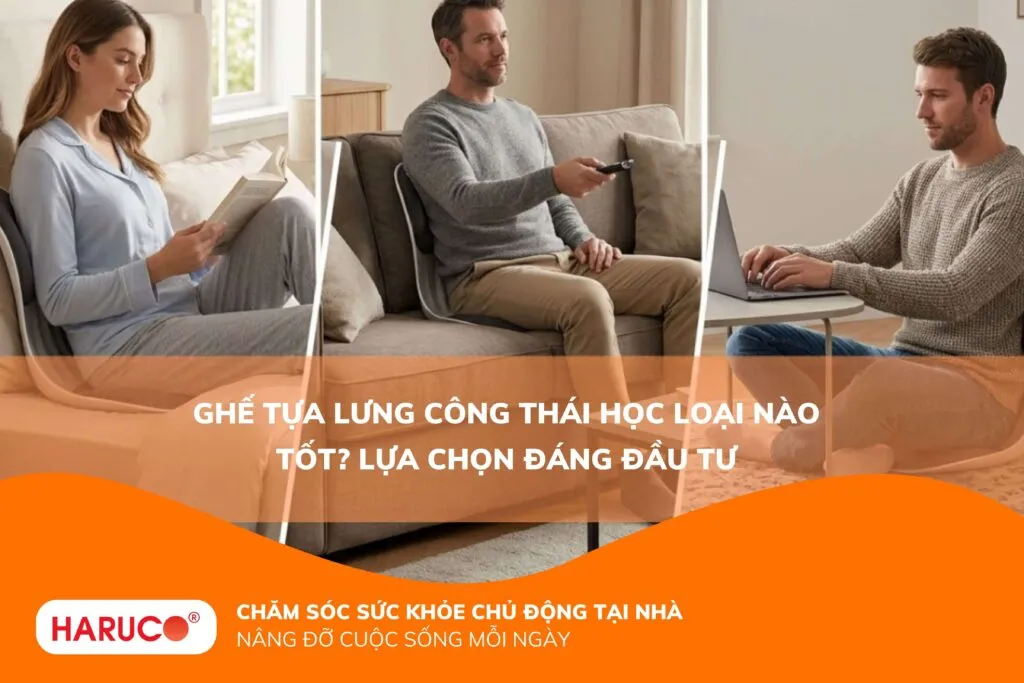 Ghế tựa lưng công thái học loại nào tốt? Lựa chọn đáng đầu tư