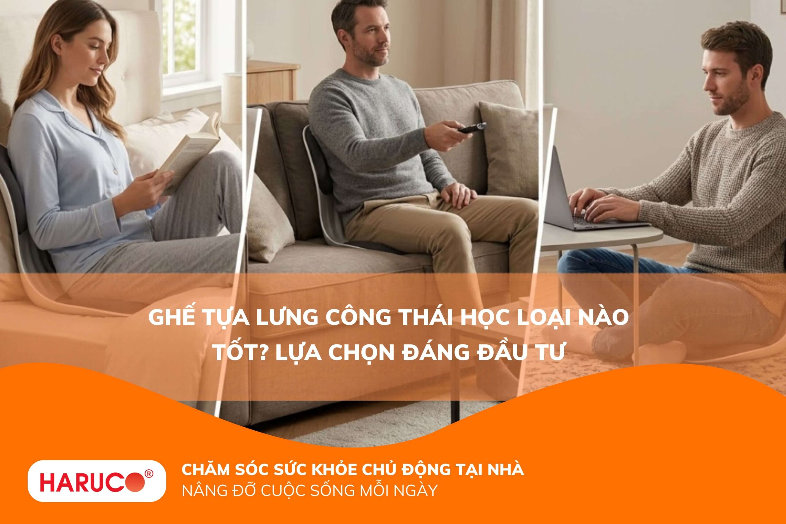 Ghế tựa lưng công thái học loại nào tốt? Lựa chọn đáng đầu tư