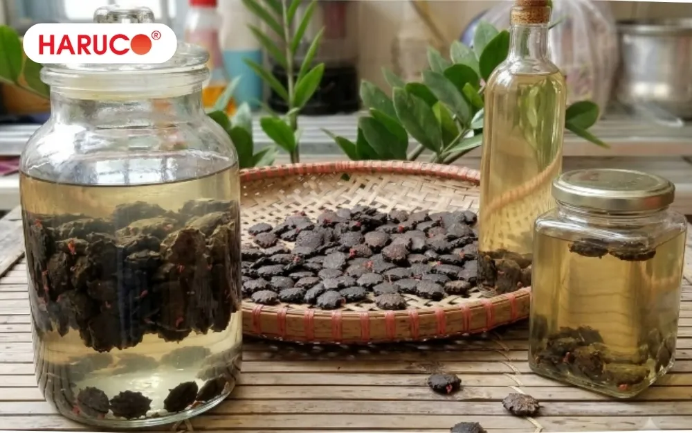 Không bôi rượu hạt gấc lên vết thương hở, vùng trầy xước
