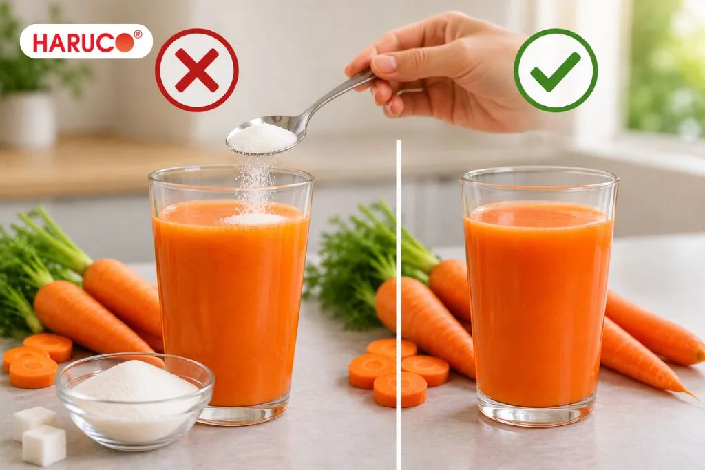 Lưu ý cần nhớ khi uống nước ép cà rốt
