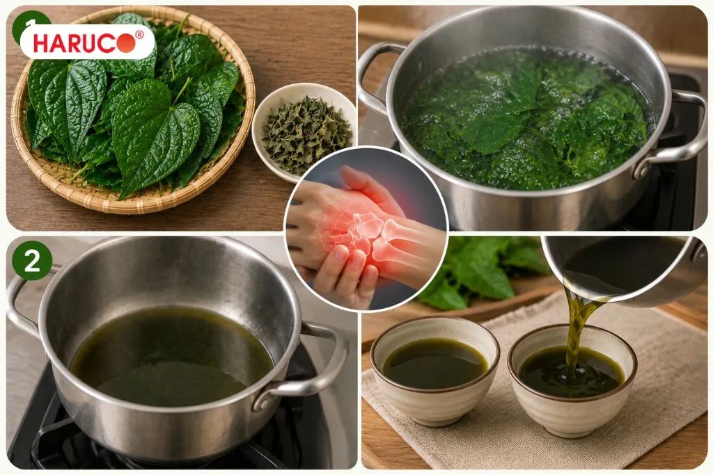 Nước lá lốt có tác dụng gì?