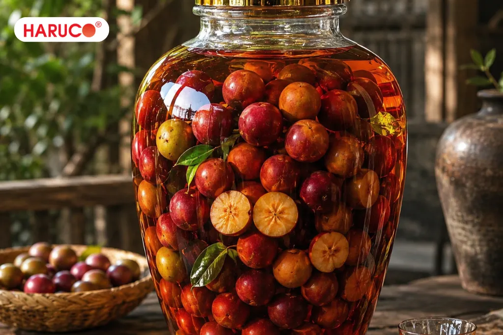 Quả mận quân ngâm rượu có tác dụng gì?