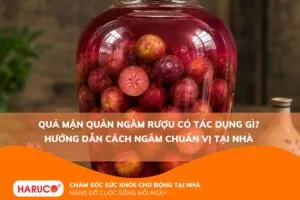 quả mận quân ngâm rượu có tác dụng gì