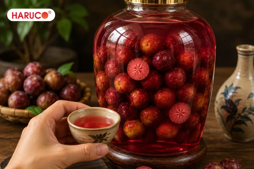 Cách sử dụng rượu mận quân hợp lý