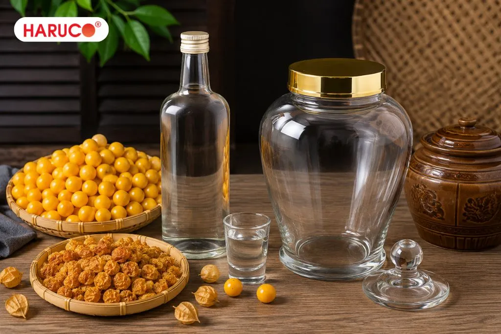 Hướng dẫn cách ngâm rượu quả tầm bóp
