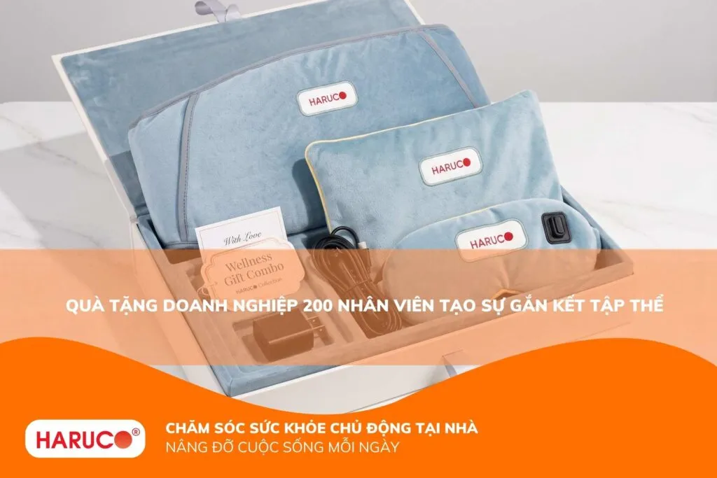 Quà tặng doanh nghiệp 200 nhân viên tạo sự gắn kết tập thể