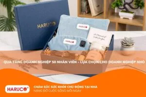 Quà tặng doanh nghiệp 50 nhân viên - Lựa chọn cho công ty nhỏ