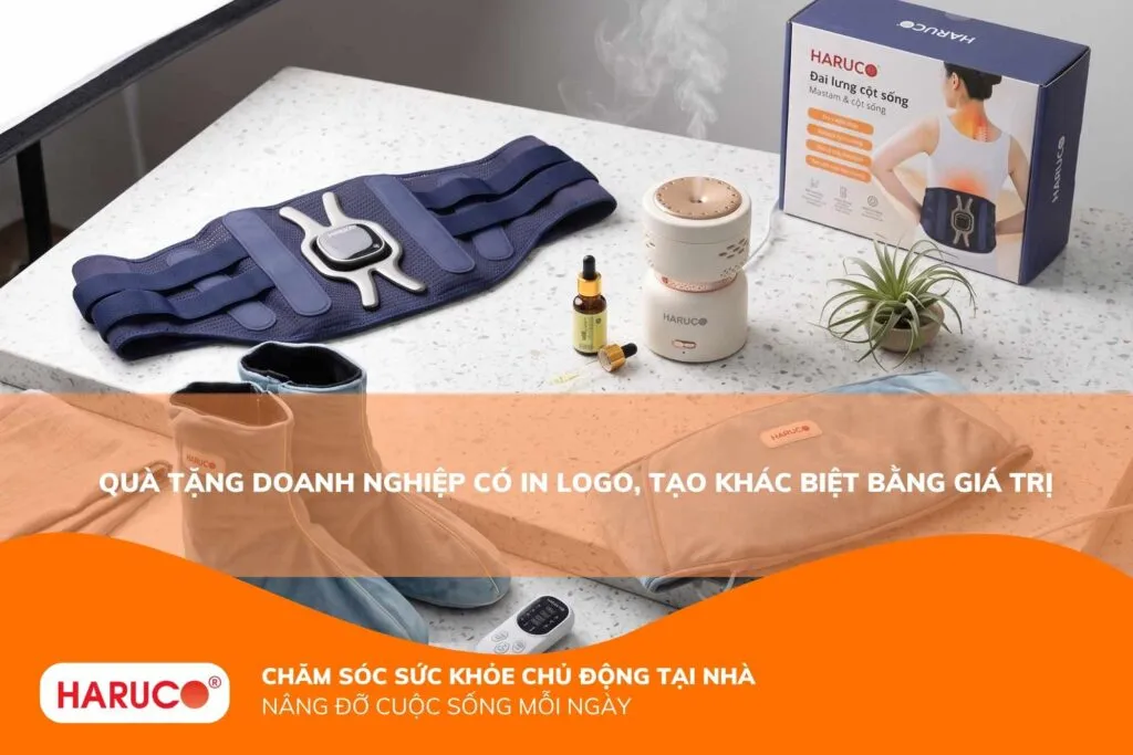 Quà tặng doanh nghiệp có in logo, tạo khác biệt bằng giá trị