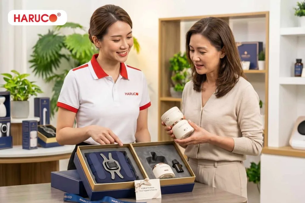 quà tặng doanh nghiệp Đông Anh tại Haruco