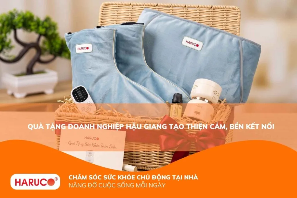 Quà tặng doanh nghiệp Hậu Giang tạo thiện cảm, bền kết nối