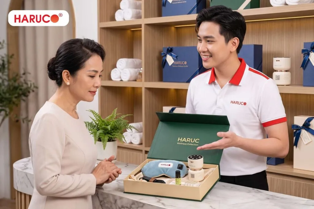 quà tặng doanh nghiệp Hậu Giang tại Haruco