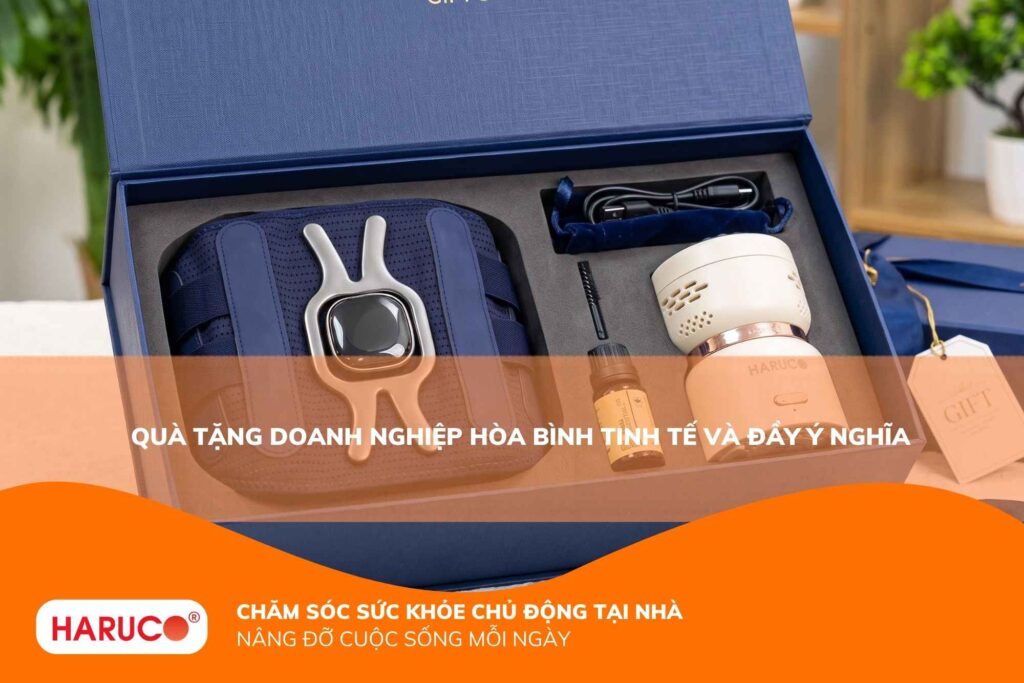 Quà tặng doanh nghiệp Hòa Bình gửi sự tri ân, đồng hành dài lâu