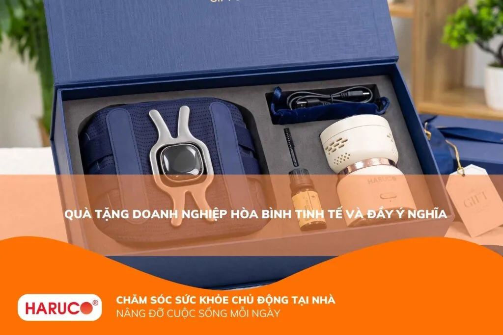 Quà tặng doanh nghiệp Hòa Bình tinh tế và đầy ý nghĩa