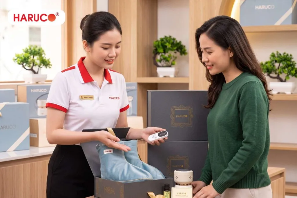 quy trình đặt quà tặng doanh nghiệp ngành vận tải