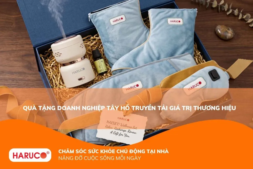 Quà tặng doanh nghiệp Tây Hồ truyền tải giá trị thương hiệu
