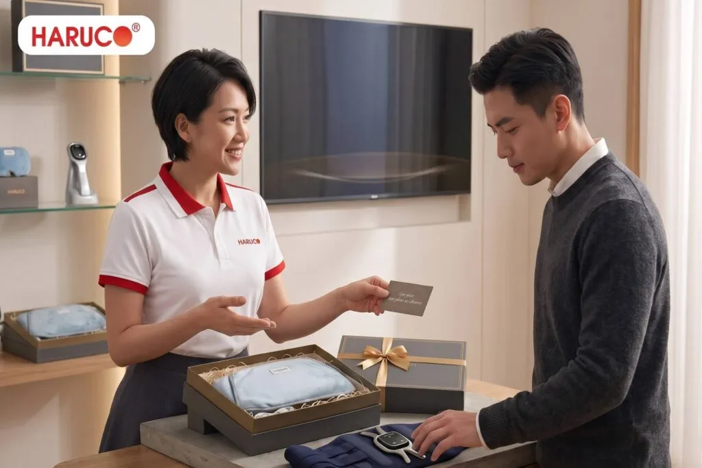 Quy trình đặt quà tặng doanh nghiệp Tây Hồ