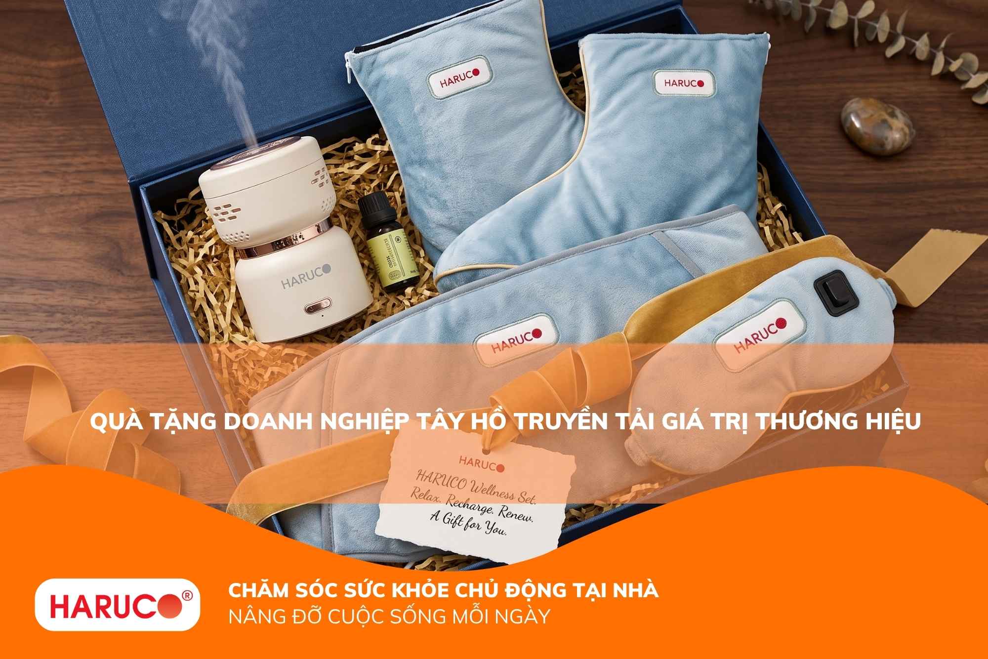 Quà tặng doanh nghiệp Tây Hồ – Quà tinh tế, thông điệp sâu sắc