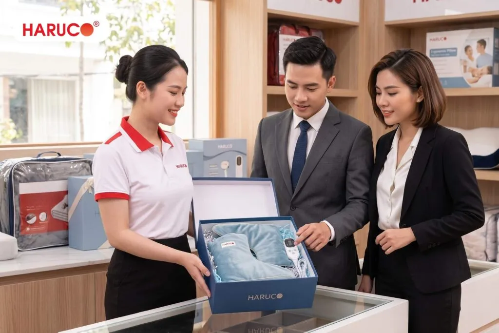 quà tặng doanh nghiệp Yên Bái tại Haruco