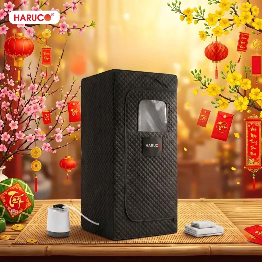 Quà tết tặng khách hàng doanh nghiệp lêu xông hơi