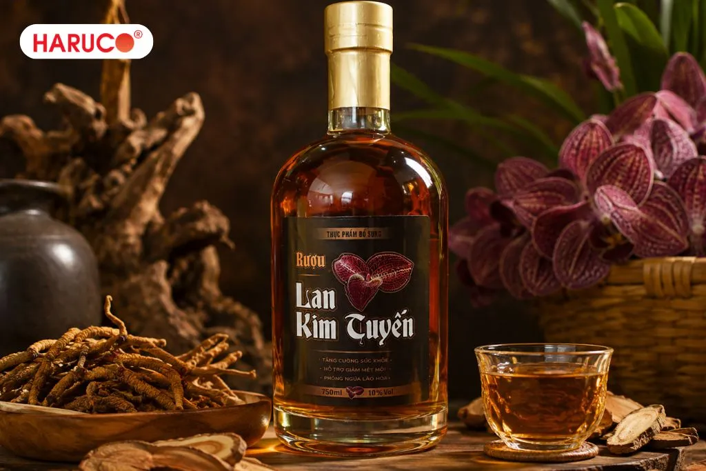 Rượu lan kim tuyến có tác dụng gì?